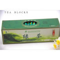 125g für die Verzögerung senescence Chinesische reine grüne Teeblöcke